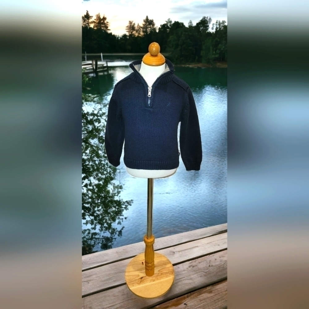 Boy's Nautica Long Sleeve Sweater